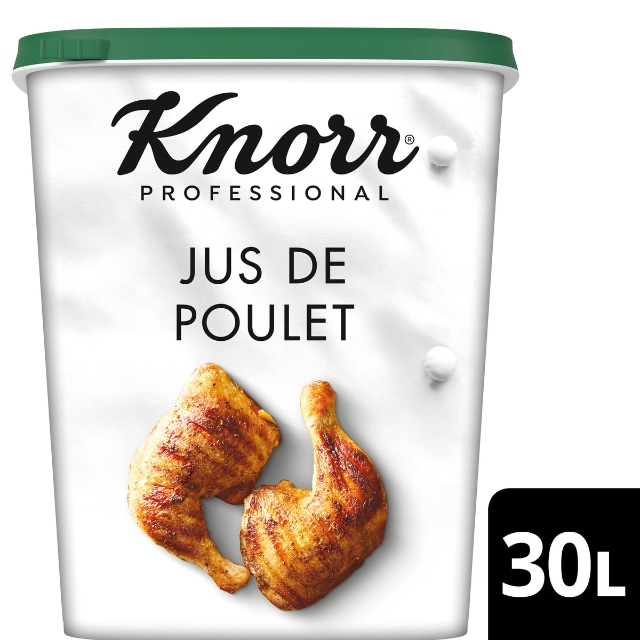 Knorr Jus de Poulet Déshydraté 750g Jusqu'à 30L - 